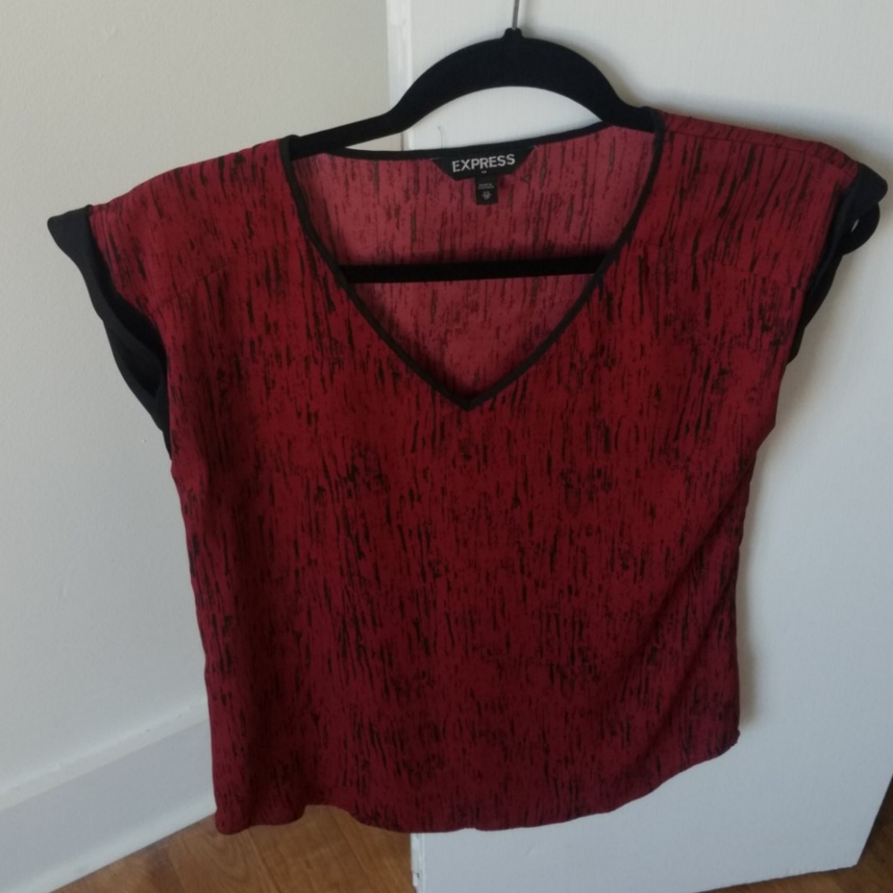 XS Express light weight silk blouse
